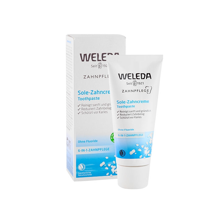 ВЕЛЕДА ПАСТА ЗА ЗЪБИ СЪС СОЛИ 75 мл / WELEDA WITHENING TOOTHPASTE WITH SALTS