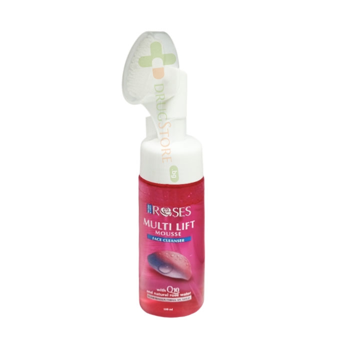 ИЗМИВАЩА ПЯНА ЗА ЛИЦЕ ROSES МУЛТИ ЛИФТ 150 мл / NATURE OF AGIVA ROSES MULTI LIFT MOUSSE FACE CLEANER