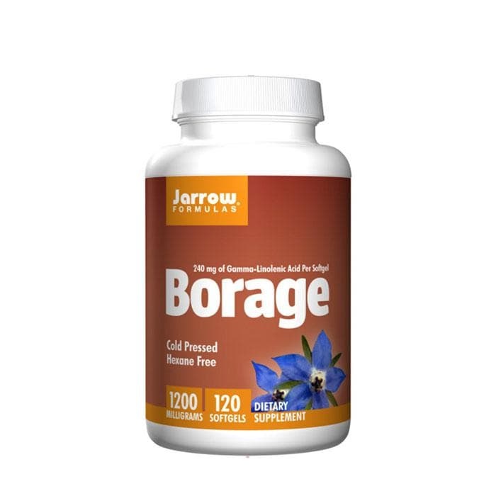 МАСЛО ОТ ПОРЕЧ капсули 1200 мг 120 броя / JARROW FORMULAS BORAGE GLA