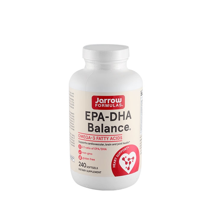 РИБЕНО МАСЛО EPA - DHA БАЛАНС софтгел капсули 240 броя / JARROW FORMULAS EPA - DHA BALANSE