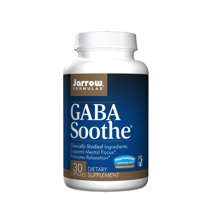 ГАБА капсули 30 броя / JARROW FORMULAS GABA SOOTHE