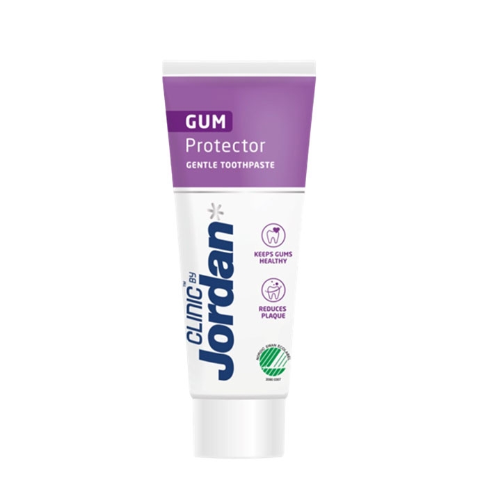 АНТИПЛАКОВА ПАСТА ЗА ЗЪБИ ДЖОРДАН ГЪМ ПРОТЕКТОР 75 мл / JORDAN GUM PROTECTOR GENTLE TOOTHPASTE