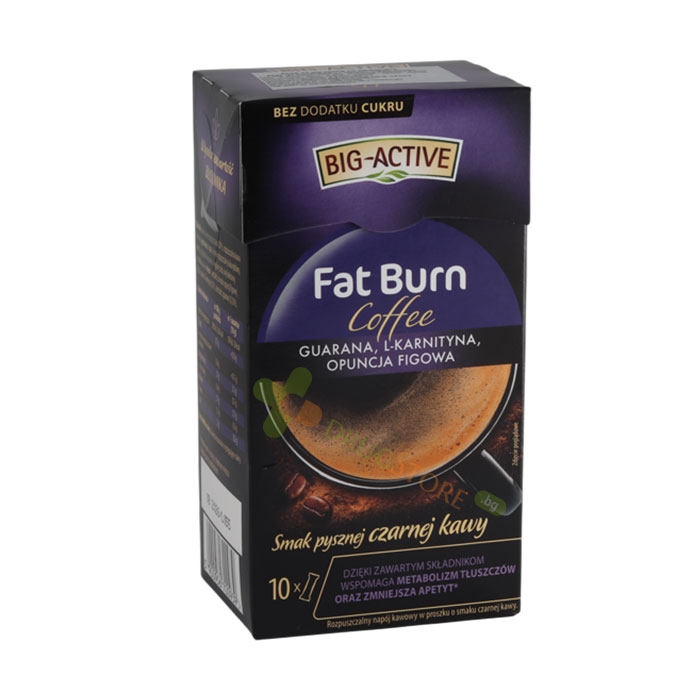 КАФЕ ЗА ИЗГАРЯНЕ НА МАЗНИНИ 10 броя / BIG-ACTIVE FAT BURN COFFEE