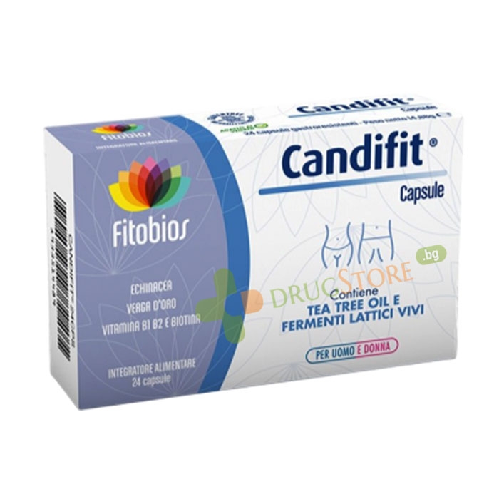 КАНДИФИТ капсули 24 броя / FITOBIOS CANDIFIT