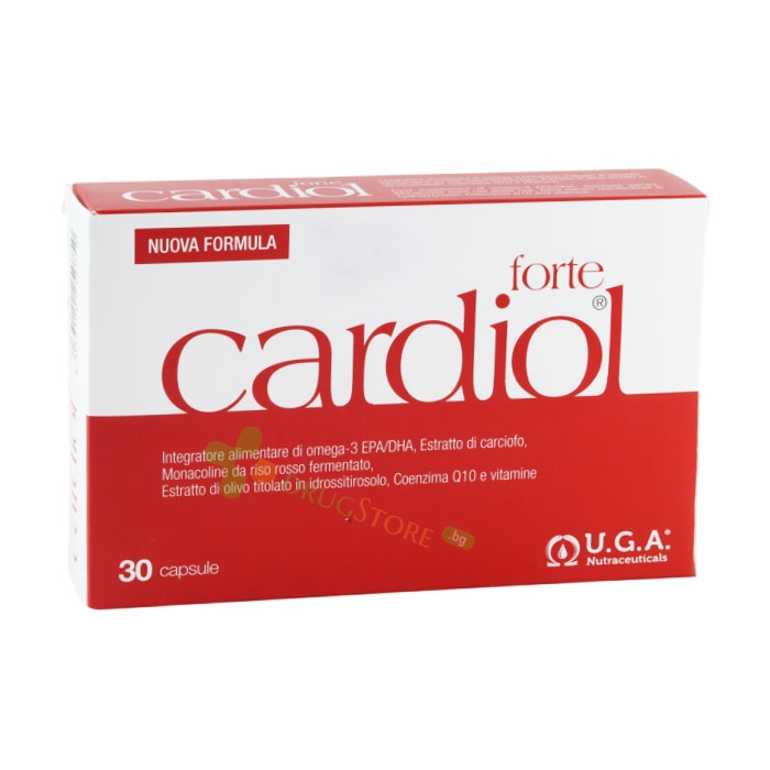 КАРДИОЛ ФОРТЕ капсули 30 броя / U.G.A. NUTRACEUTICALS CARDIOL FORTE