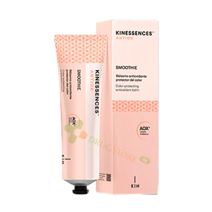 КРЕМ KINESSENCES ANTIOX ЗА БОЯДИСАНА КОСА 50 мл / KIN COSMETICS KINESSENCES ANTIOX SMOOTHIE COLOR PROTECTING BALM