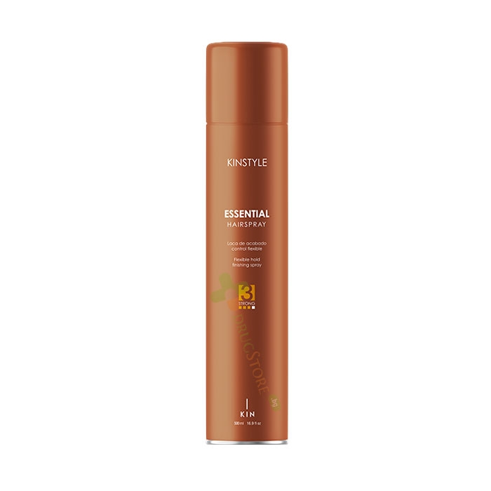 ЛАК ЗА КОСА KINSTYLE ESSENTIAL СРЕДНА ФИКСАЦИЯ спрей 500 мл / KIN COSMETICS KINSTYLE ESSENTIAL HAIR SPRAY