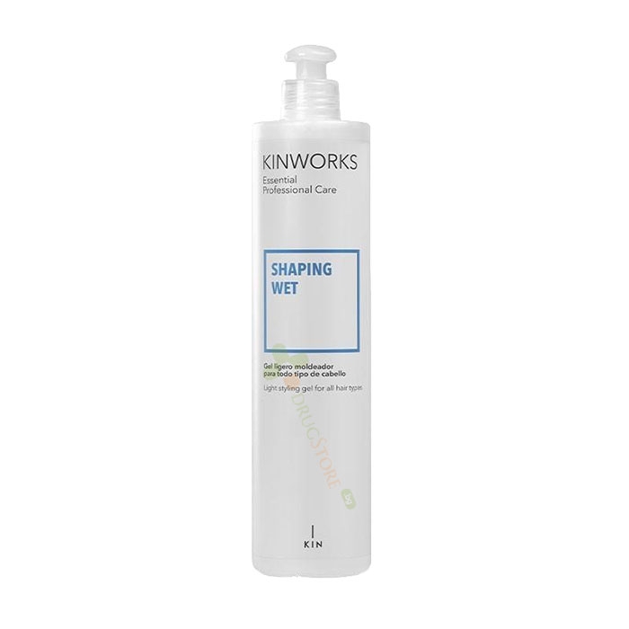 СТИЛИЗИРАЩ ГЕЛ KINWORKS СЪС СРЕДНА ФИКСАЦИЯ 400 мл / KIN COSMETICS KINWORKS SHAPING WET