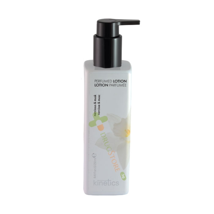 КИНЕТИКС ЛОСИОН ЗА РЪЦЕ И ТЯЛО НАРЦИС И МУСКУС 250 мл / KINETICS PERFUMED LOTION NARCISSUS &amp; MUSK
