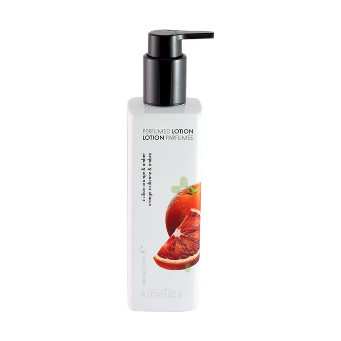 КИНЕТИКС ЛОСИОН ЗА РЪЦЕ И ТЯЛО ПОРТОКАЛ И КЕХЛИБАР 250 мл / KINETICS PERFUMED LOTION SICILIAN ORANGE &amp; AMBER