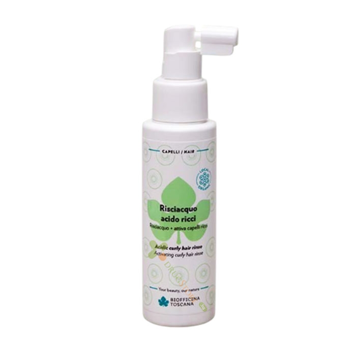 КИСЕЛИНЕН БАЛСАМ БЕЗ ОТМИВАНЕ ЗА КЪДРАВА КОСА 100 мл / BIOFFICINA TOSCANA NO RINCE CONDITIONER FOR CURLY HAIRl