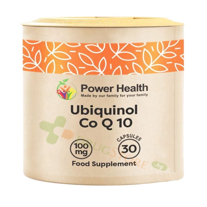 КОЕНЗИМ CoQ10 (УБИКВИНОЛ) капсули 100 мг 30 броя / POWER HEALTH CoQ10