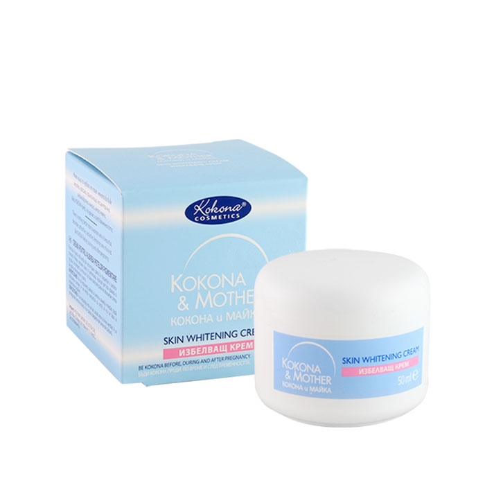 ИЗБЕЛВАЩ КРЕМ 50 мл / KOKONA COSMETICS KOKONA & MOTHER SKIN WHITENING ...