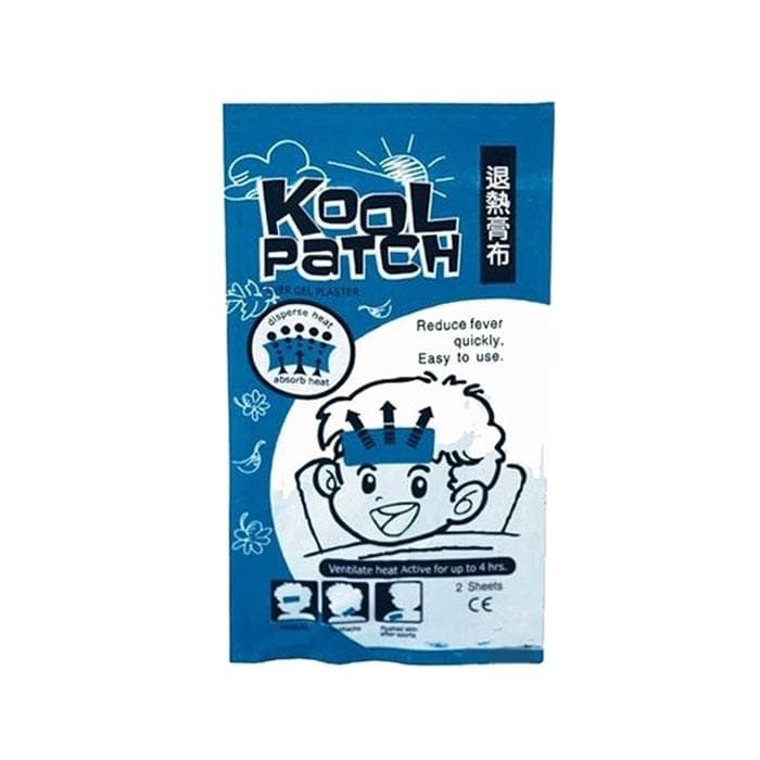 КУУЛ ПАЧ ЛЕПЕНКА ПРОТИВ ТЕМПЕРАТУРА / KOOL PATCH FEVER GEL PLASTER FOR CHILDREN
