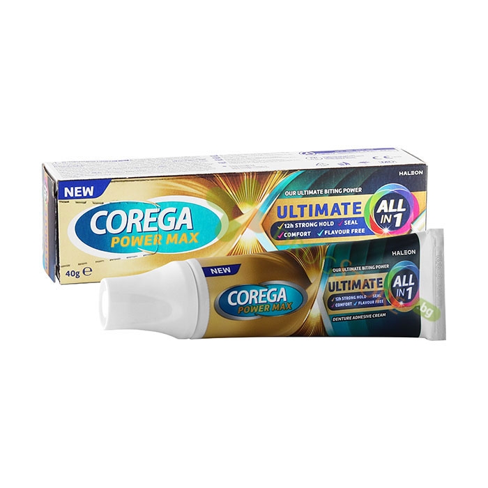 КОРЕГА ФИКСИРАЩ КРЕМ УЛТИМЕЙТ ALL IN 1 40 мл / HALEON COREGA ULTIMATE ALL IN 1 CREAM