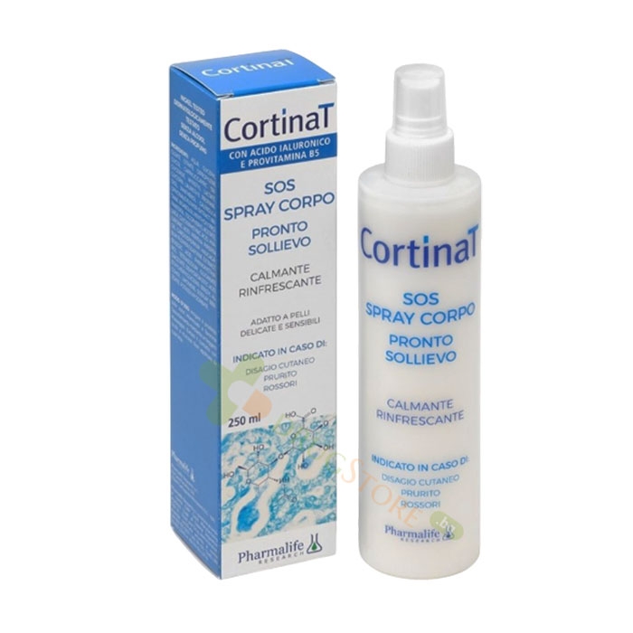 КОРТИНАТ SOS СПРЕЙ ЗА СУХА КОЖА 250 мл / PHARMALIFE CORTINAT SOS BODY SPRAY