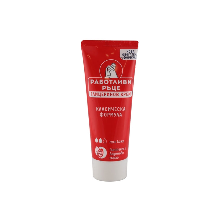 ЛАВЕНА КРЕМ РАБОТЛИВИ РЪЦЕ ЗА СУХА КОЖА 75 мл / LAVENA CREAM FOR HARDWORKING HANDS FOR DRY SKIN - CLASSIC FORMULA