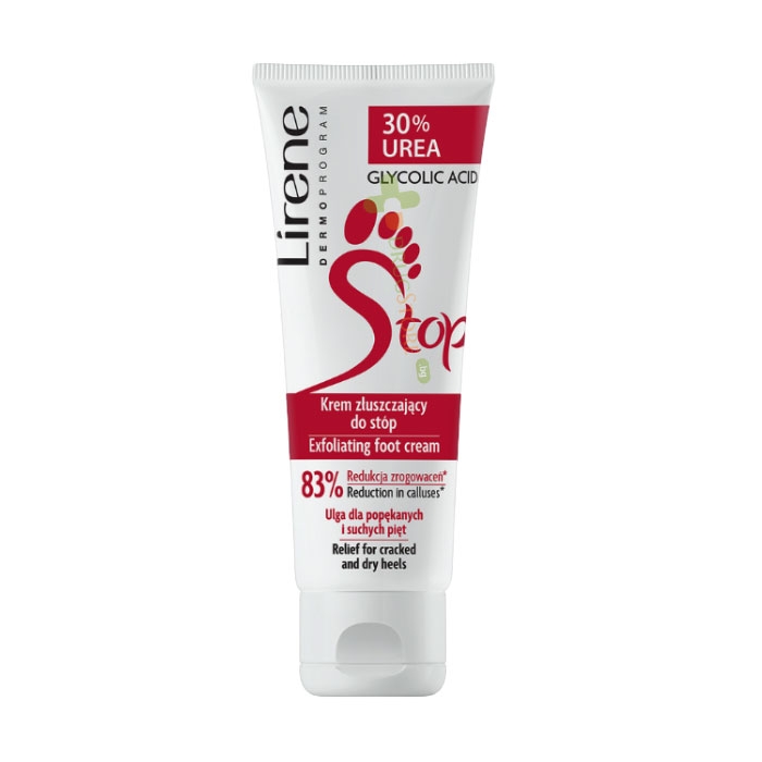 КРЕМ ЗА КРАКА ЕКСФОЛИРАЩ С 30% УРЕА 75 мл / LIRENE EXFOLIATING FOOT CREAM WITH 30% UREA