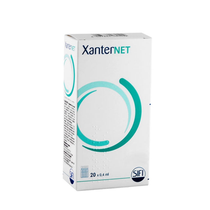 КСАНТЕРНЕТ гел за очи 0.4 мл 20 броя / OPKO HEALTH XANTERNET GEL 0.4 ml