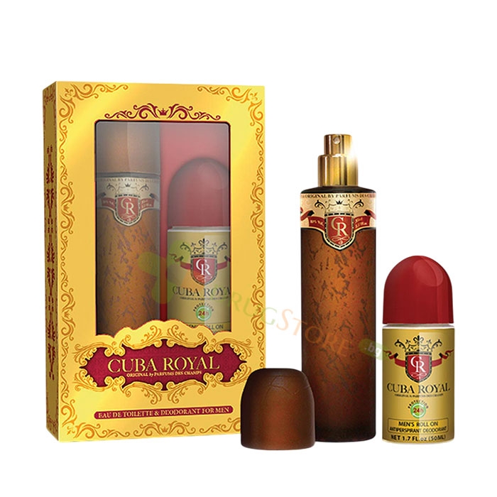 КУБА КОМПЛЕКТ ROYAL ТОАЛЕТНА ВОДА 100 мл+РОЛ ОН 50 мл ЗА МЪЖЕ / CUBA SET ROYAL EAU DE TOILETTE+ROLL ON FOR MEN