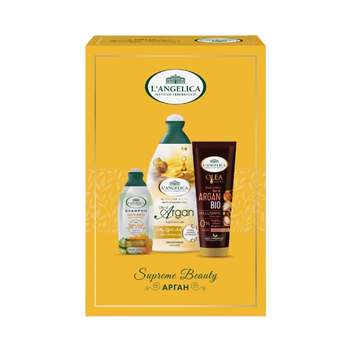 КОМПЛЕКТ SUPREME BEAUTY АРГАН / L`ANGELICA SET SUPREME BEAUTY ARGAN
