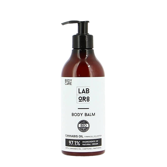 БАЛСАМ ЗА ТЯЛО С КОНОПЕНО МАСЛО 380 мл / LABOR8 CANNABIS OIL BODY BALM