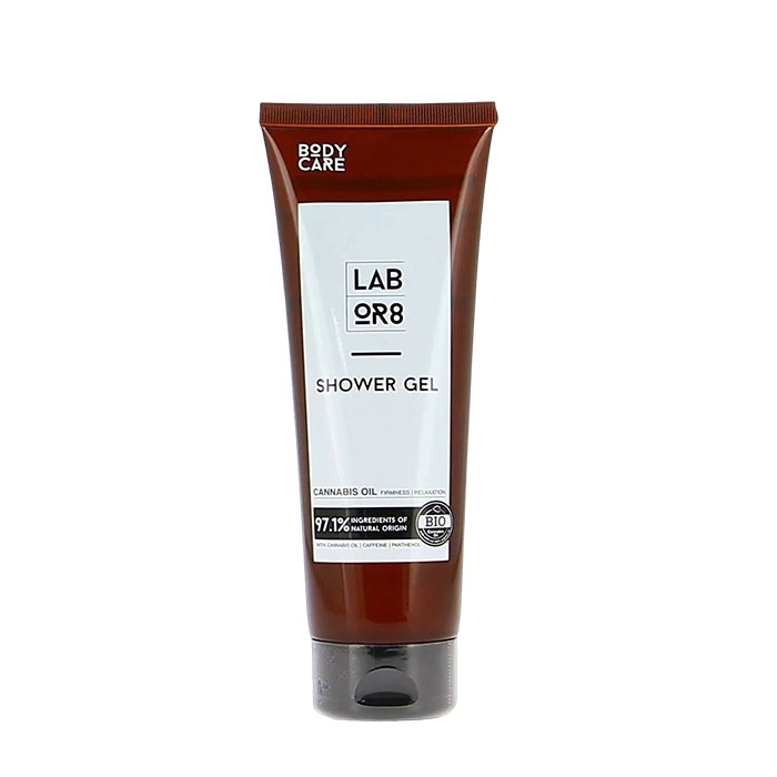 ДУШ ГЕЛ С КОНОПЕНО МАСЛО 250 мл / LABOR8 SHOWER GEL WITH CANNABIS OIL