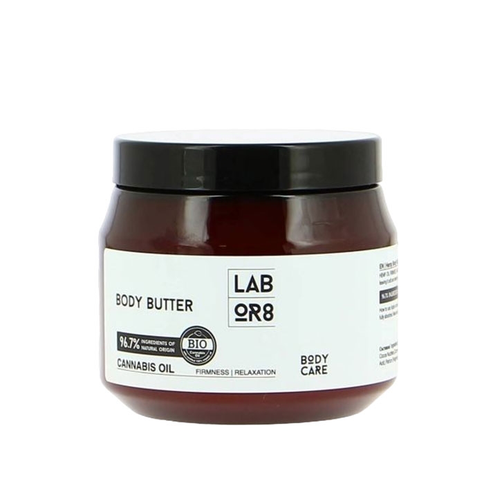 МАСЛО ЗА ТЯЛО С КОНОПЕНО МАСЛО 250 мл / LABOR8 BODDY BUTTER WITH CANNABIS OIL