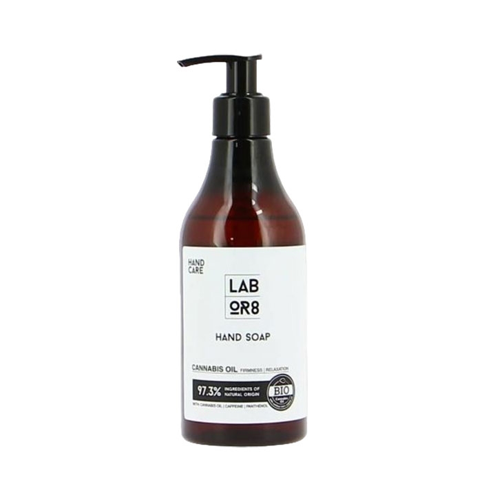 САПУН ЗА РЪЦЕ С КОНОПЕНО МАСЛО 270 мл / LABOR8 HAND SOAP WITH CANNABIS OIL