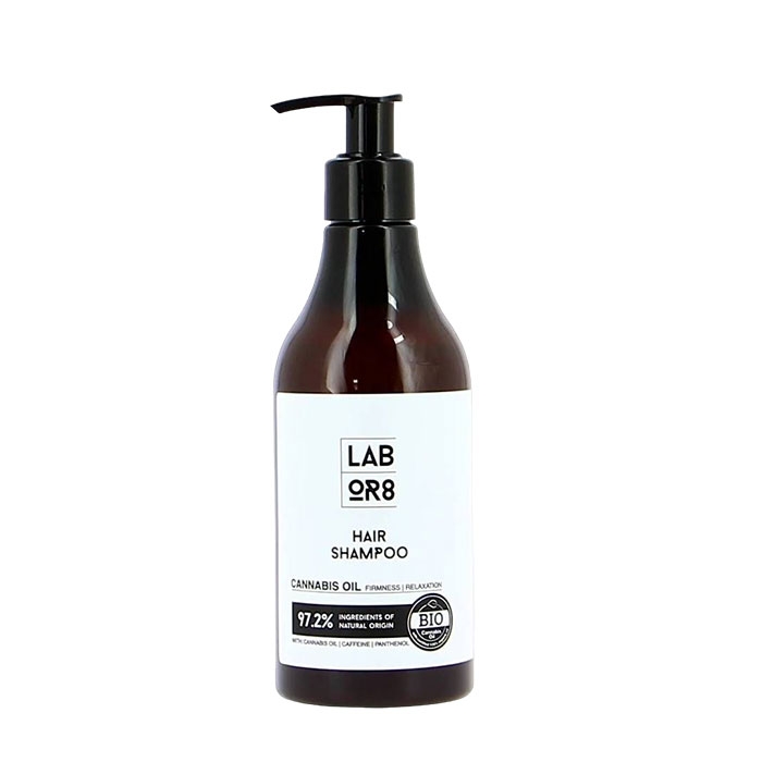 ШАМПОАН С КОНОПЕНО МАСЛО 270 мл / LABOR8 SHAMPOO WITH CANNABIS OIL