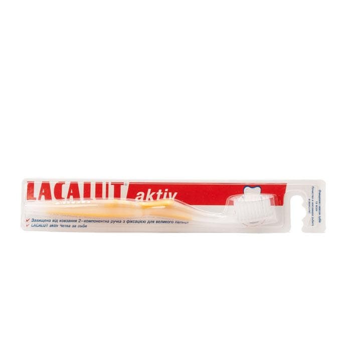 ЧЕТКА ЗА ЗЪБИ ЛАКАЛУТ АКТИВ / LACALUT ACTIV TOOTHBRUSH
