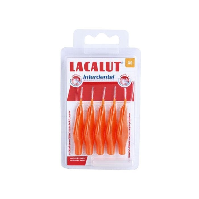 ИНТЕРДЕНТАЛНИ ЧЕТКИ ЗА ЗЪБИ ЛАКАЛУТ размер XS 5 броя / LACALUT INTERDENTAL TOOTHBRUSHES