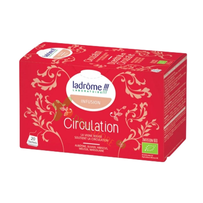 БИЛКОВ ЧАЙ КРЪВООБРАЩЕНИЕ филтър 20 броя / LADROM CIRCULATION HERBAL TEA filter bags
