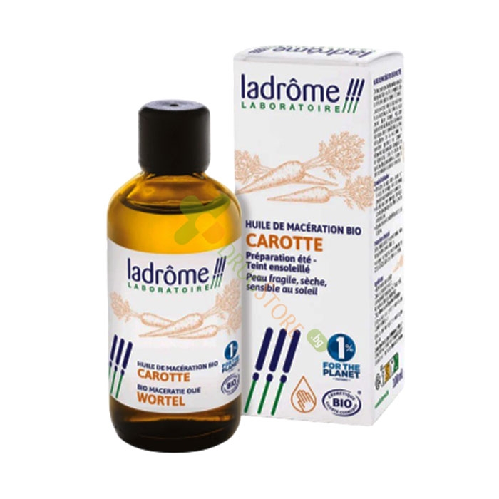 БИО МАСЛО ОТ МОРКОВИ (МАСЛЕН МАЦЕРАТ) 100 мл / LADROME CARROTS BIO MACERATE OIL