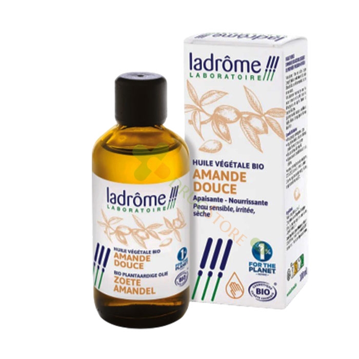 ЕТЕРИЧНО БИО МАСЛО ОТ СЛАДЪК БАДЕМ 100 мл / LADROME SWEET ALMOND BIO ESSENTIAL OIL