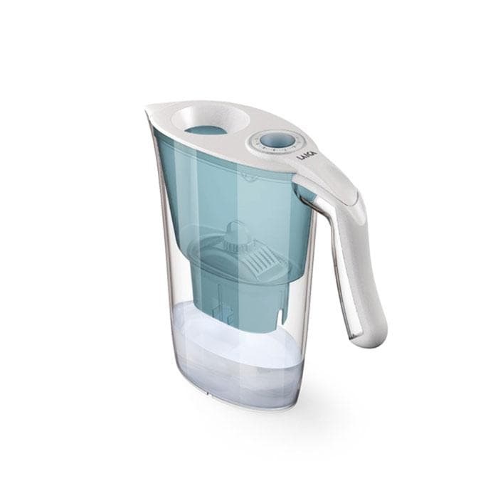 ЛАЙКА КАНА ЗА ФИЛТРИРАНЕ НА ВОДА CARMEN WHITE-BLUE AVIO модел J35EB / LAICA WATER FILTER JUG CARMEN WHITE-BLUE AVIO model J35EB
