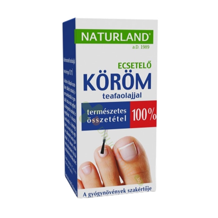 ЛАК ЗА НОКТИ С МАСЛО ОТ ЧАЕНО ДЪРВО 10 мл / NATURLAND MAGYARORSZAG KFT NAIL POLISH WITH TEA TREE OIL