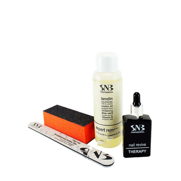 КОМПЛЕКТ ЗА ПОДДРЪЖКА НА НОКТОПЛАСТИКА У ДОМА / SNB MANICURE SET FOR HOME USE