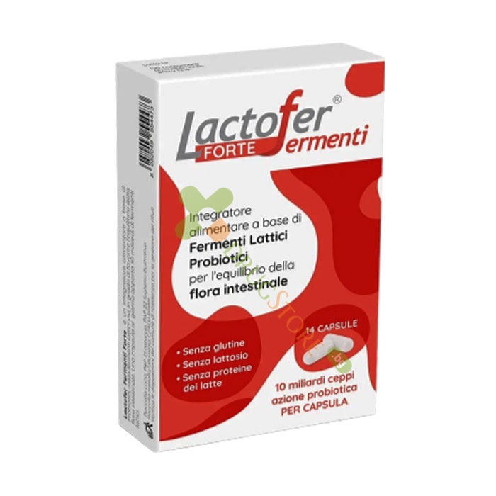 ЛАКТОФЕР ФОРТЕ ПРОБИОТИК капсули 14 броя / PALADIN PHARMA LACTOFER FORTE FERMENTI