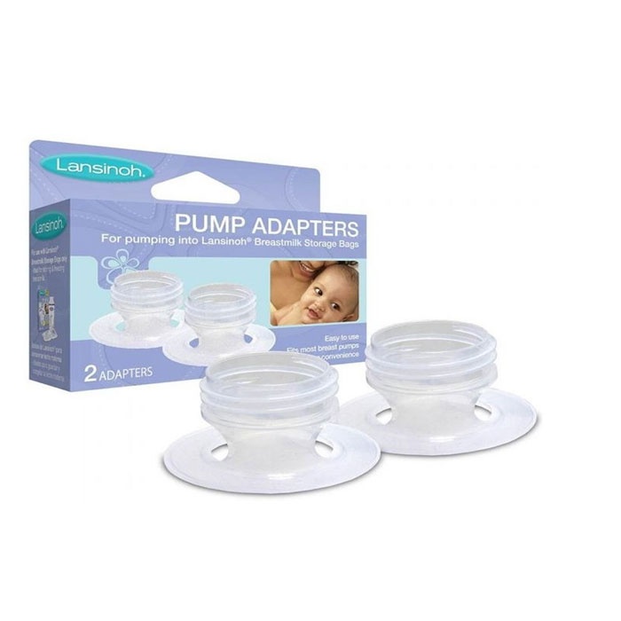 УНИВЕРСАЛЕН АДАПТЕР ЗА ПОМПИ ЗА КЪРМА ЛАНСИНОХ 2 броя / LANSINOH PUMP UNIVERSAL ADAPTERS