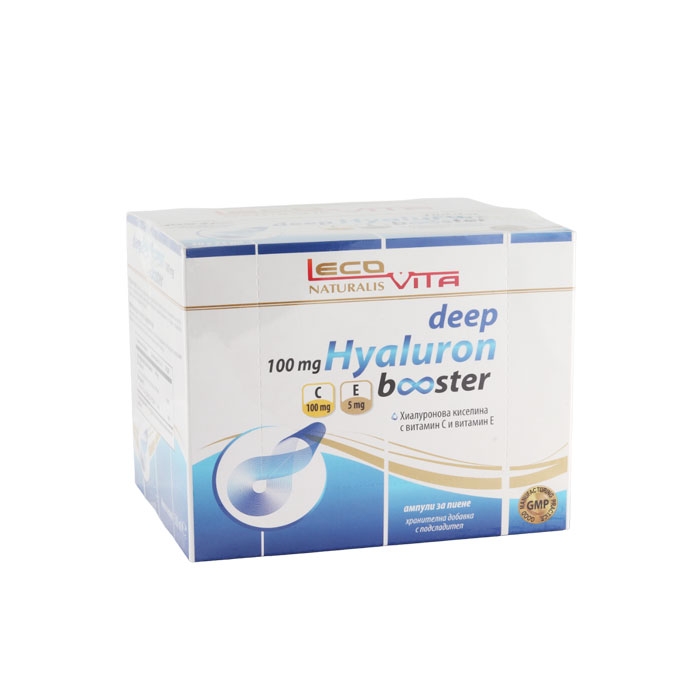 ЛЕКОВИТА ДИЙП ХИАЛУРОН БУСТЕР ампули 20 броя / LECOVITA DEEP HYALURON BOOSTER