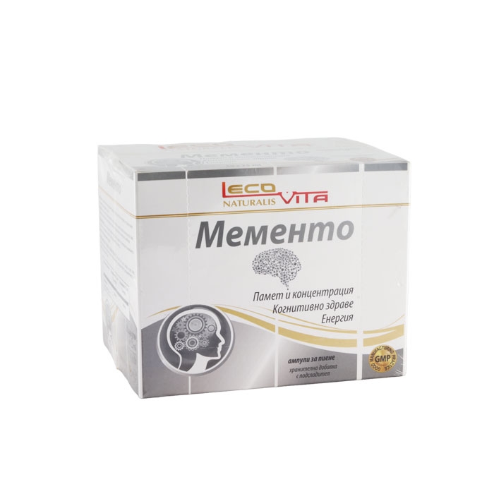 ЛЕКОВИТА МЕМЕНТО ампули 25 мл 20 броя / LECOVITA MEMENTO