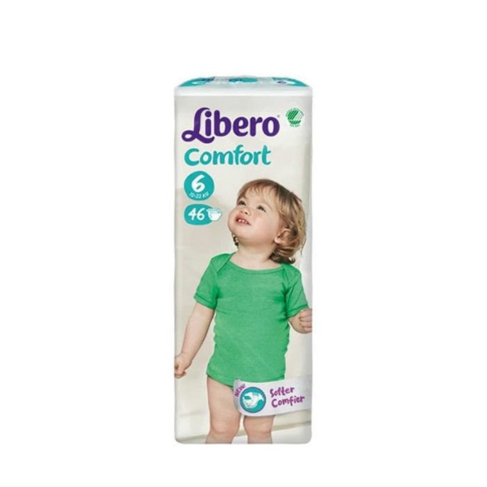 ПАМПЕРС КОМФОРТ 12 - 22 кг. 46 броя / LIBERO DIAPERS COMFORT