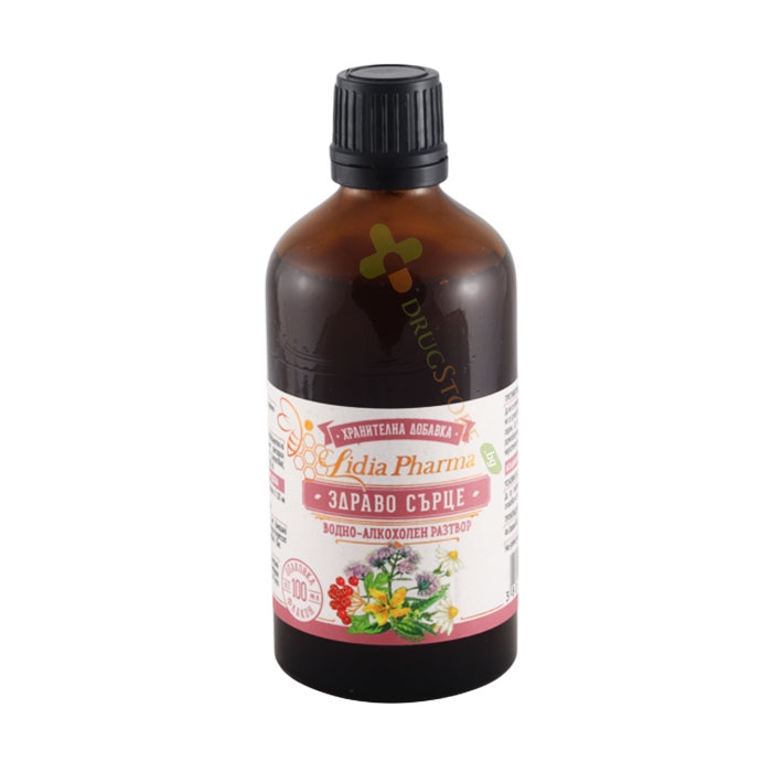 ЛИДИЯ ФАРМА ТИНКТУРА ЗА ЗДРАВО СЪРЦЕ 100 мл / LIDIA PHARMA TINCTURE HEART
