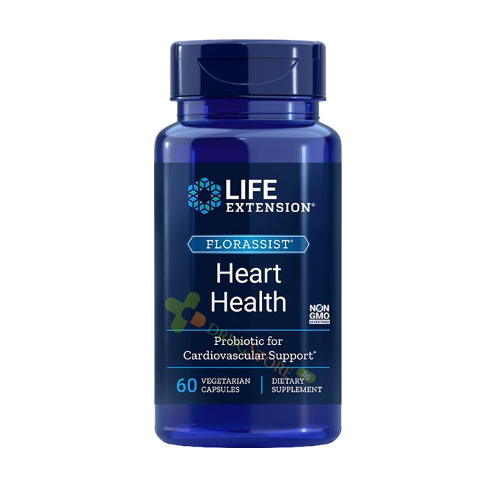 ФЛОРАСИСТ ПРОБИОТИК ЗА СЪРДЕЧНОСЪДОВО ЗДРАВЕ капсули 60 броя / LIFE EXTENSION HEART HELTH