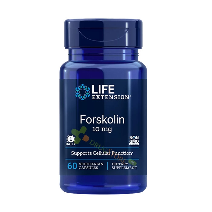 ФОРСКОЛИН капсули 10 мг 60 броя / LIFE EXTENSION FORSKOLIN