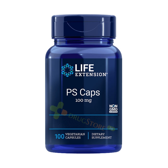 ФОСФАТИДИЛСЕРИН капсули 100 мг 100 броя / LIFE EXTENSION PS (PHOSPHARTDYL SERINE)