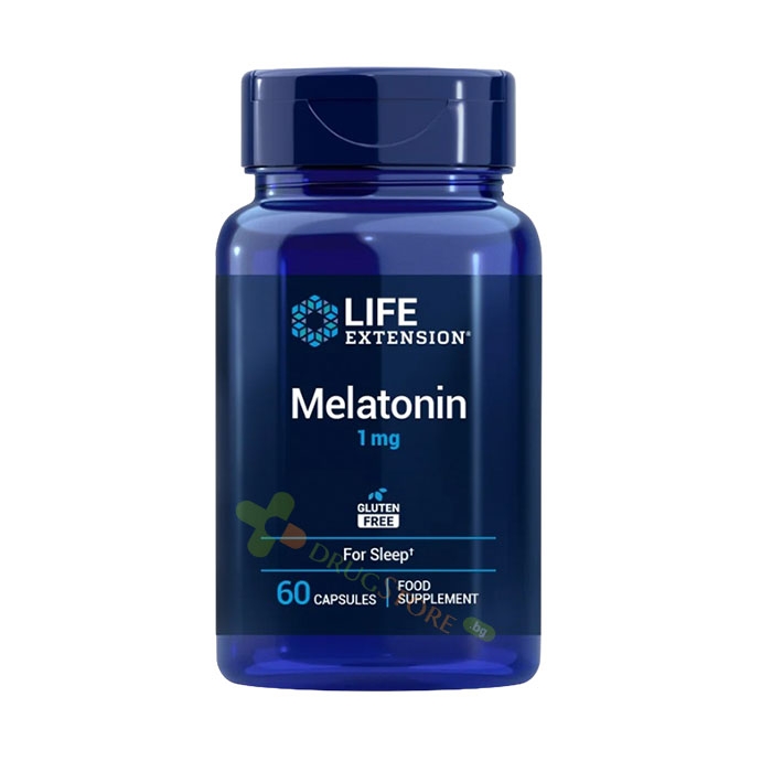 МЕЛАТОНИН капсули 1 мг 60 броя / LIFE EXTENSION MELATONIN