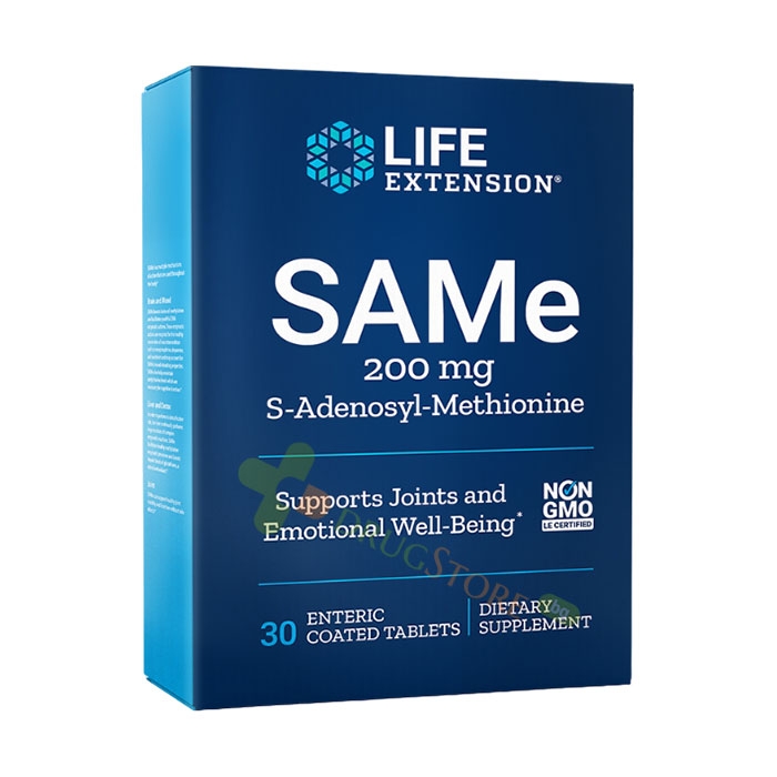 САМ-Е S-АДЕНОЗИЛ-МЕТИОНИН таблетки 200 мг 30 броя / LIFE EXTENSION SAM-E S-ADENOSYL-METHIONINE