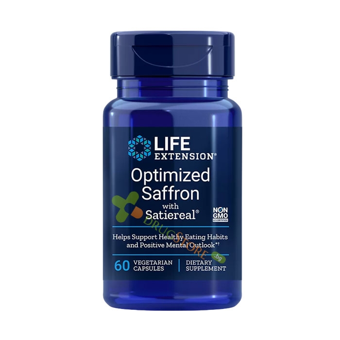 ШАФРАН капсули 60 броя / LIFE EXTENSION SAFFRON